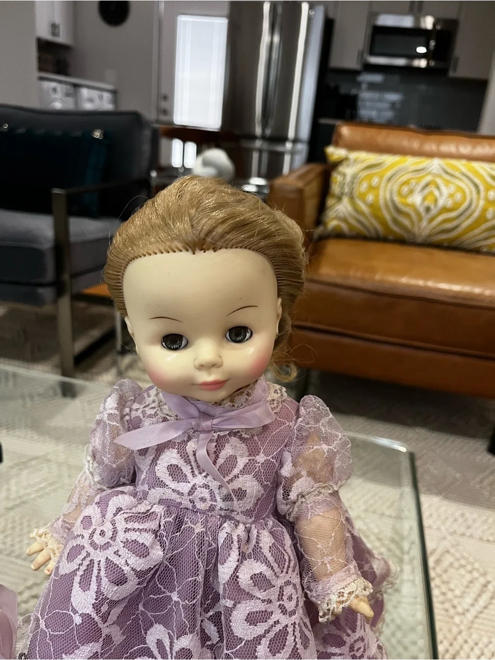 Vintage antique Horsman fashion baby doll rubber hard plastic